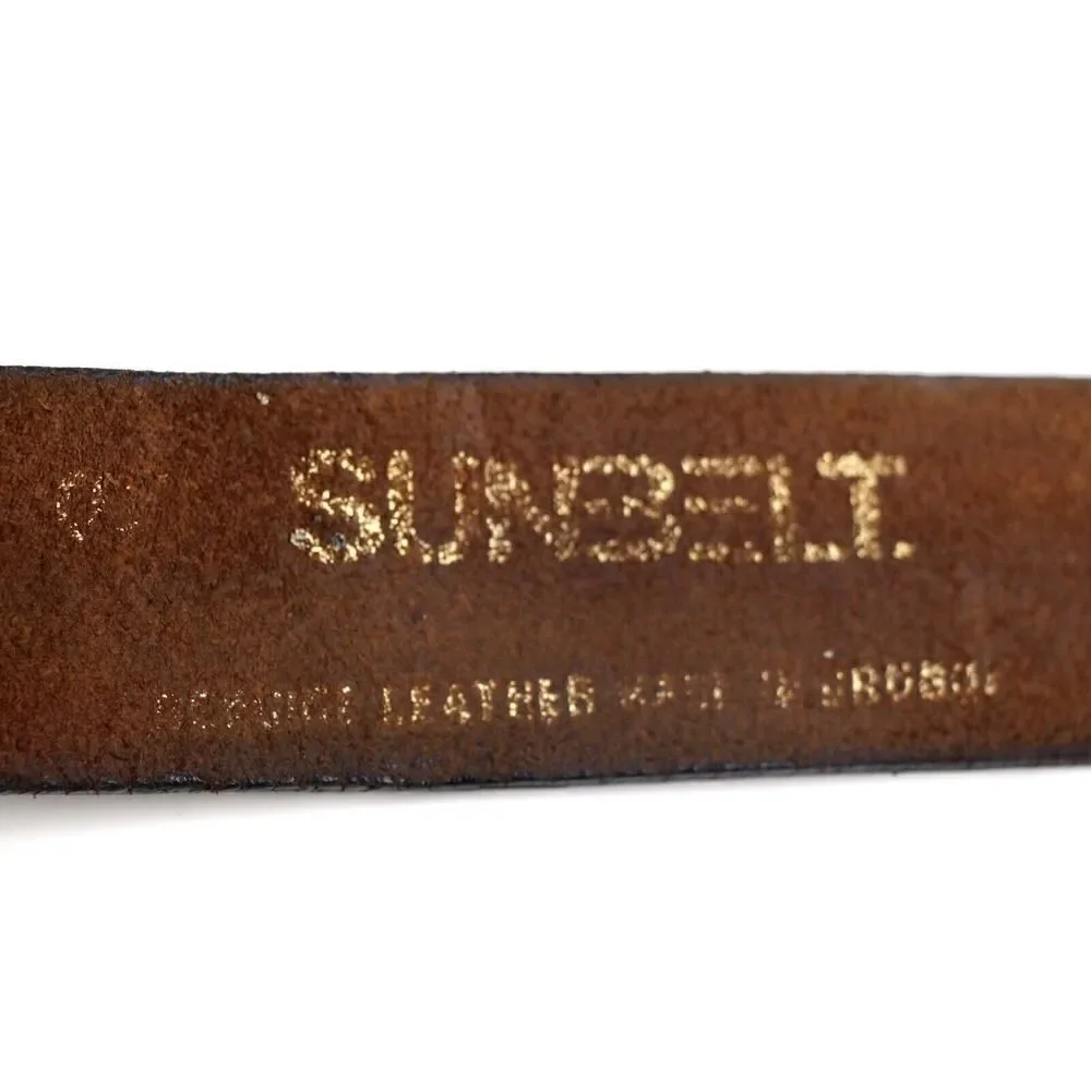 SUNBELT SADDLE BROWN GENUINE LEATHER 1.5